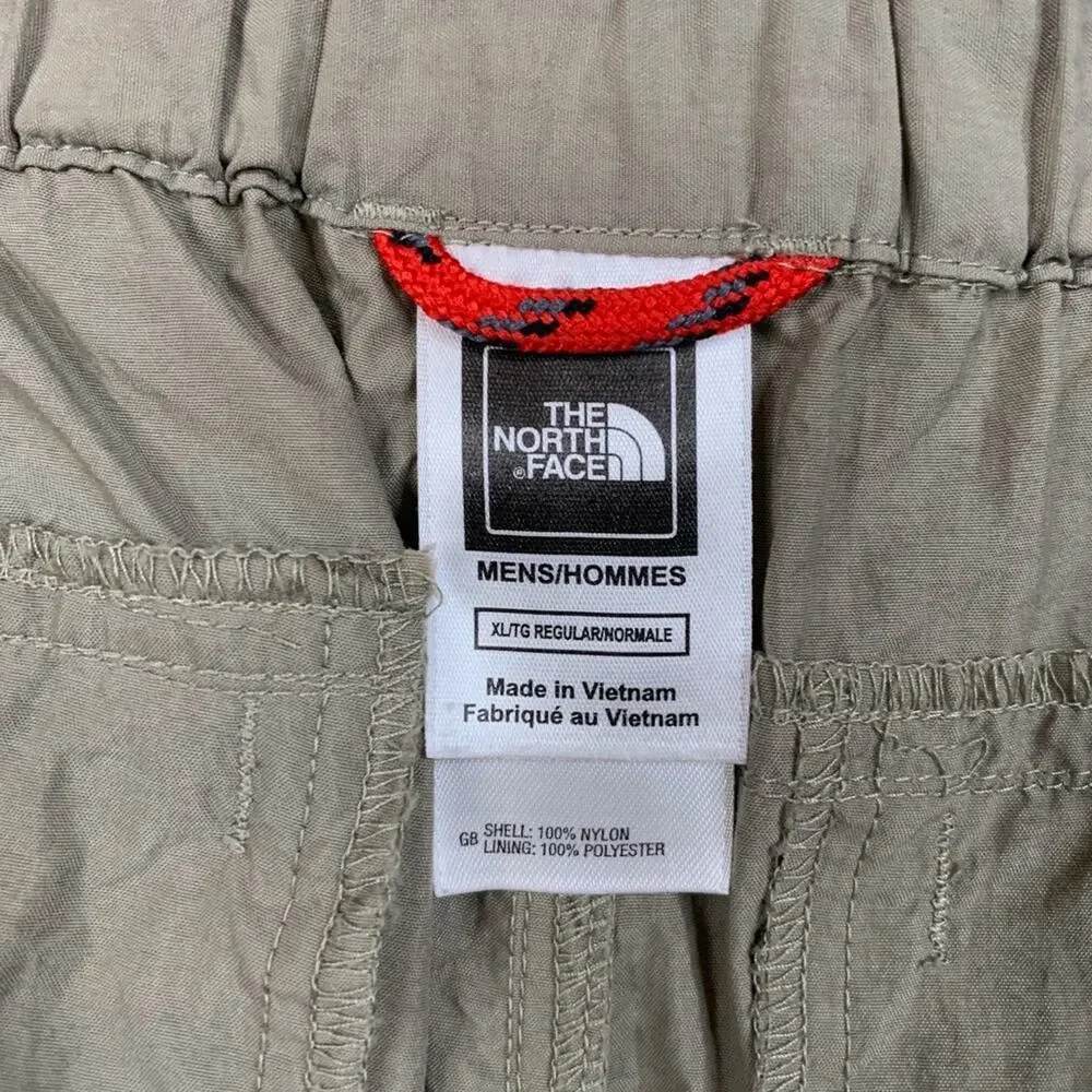 The North Face Pants Mens XL Stow Pocket Convertible Zip Off Cargo Shorts Hiking